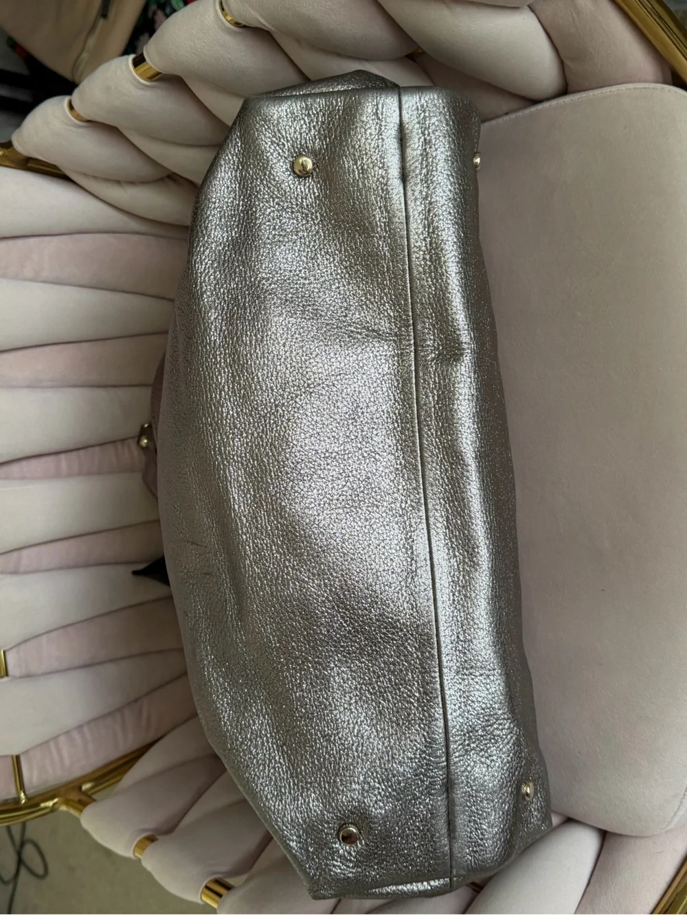 Kate Spade ♠️ Metallic Leather ⭐️THROWBACK⭐️ Shoulder Bag